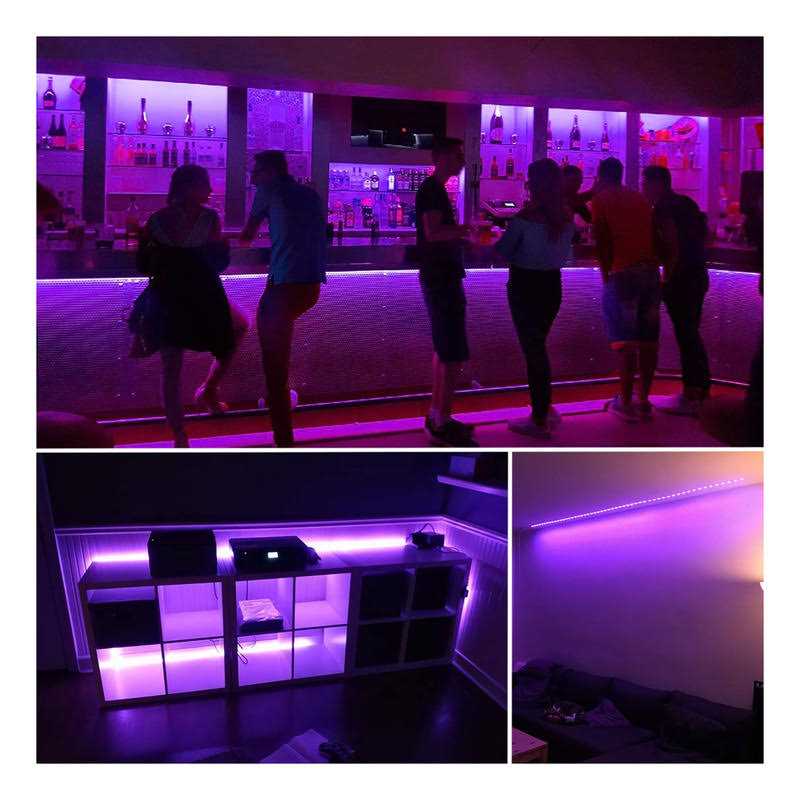 YAYIT 40 Foot Led Black Light Strip Kit