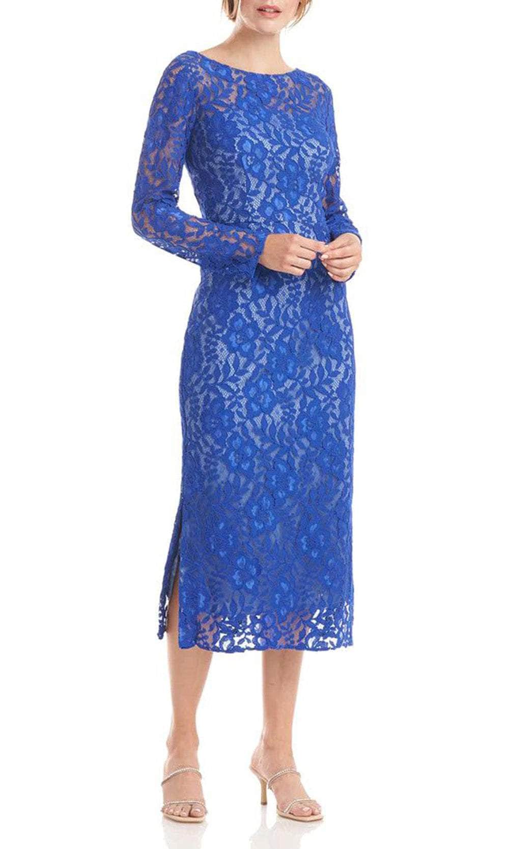 Long Sleeve Lace Knee-Length Dress