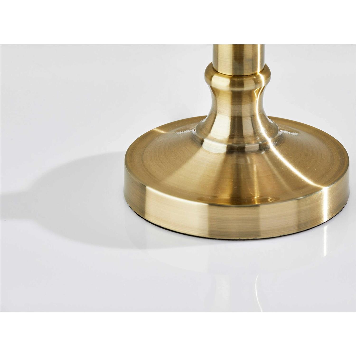 Adesso Barton Table Lamp Antique Brass