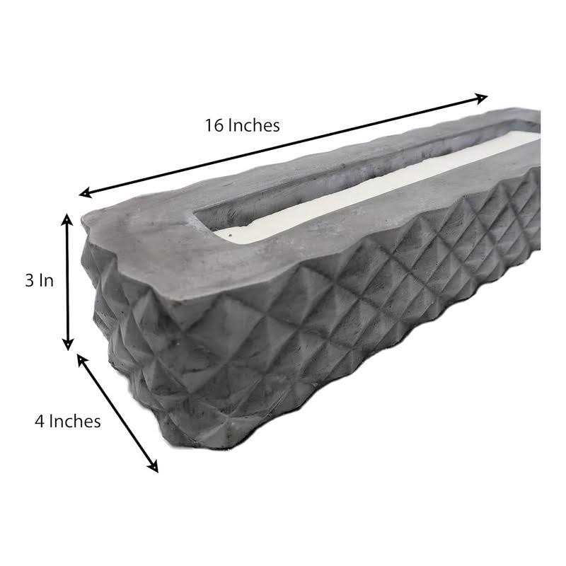 ROUNDFIRE Large Rectangle Tabletop Fire Pit