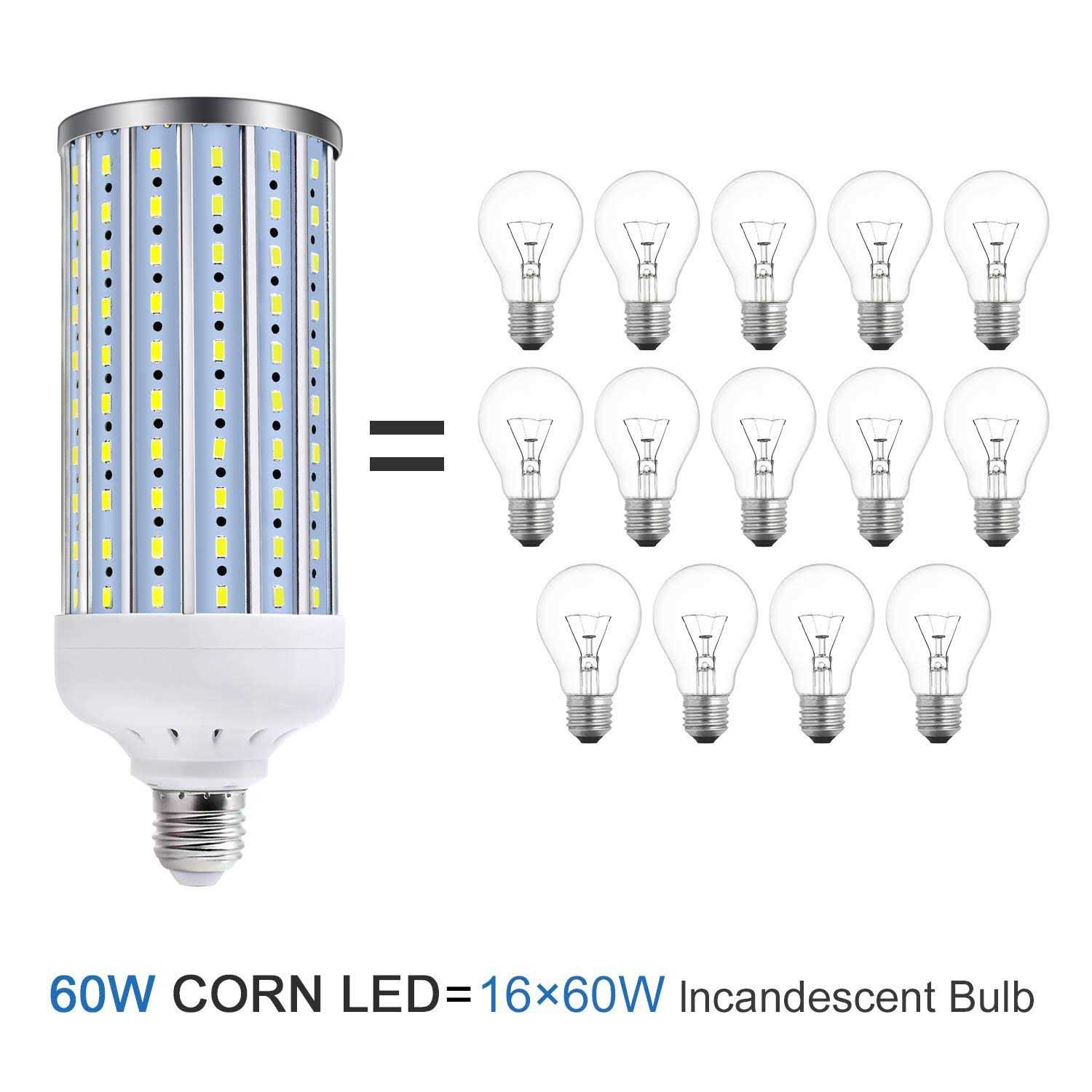 ygs-tech super bright 50w led corn light bulb