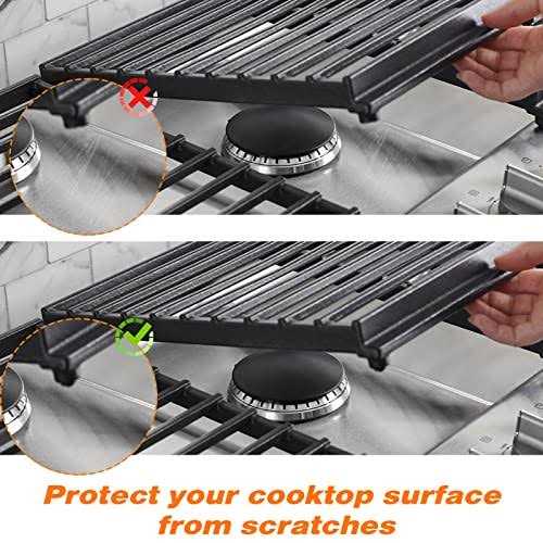 20 Pack WB2K101 Range Burner Grate Rubber Feet Kit by Beaquicy