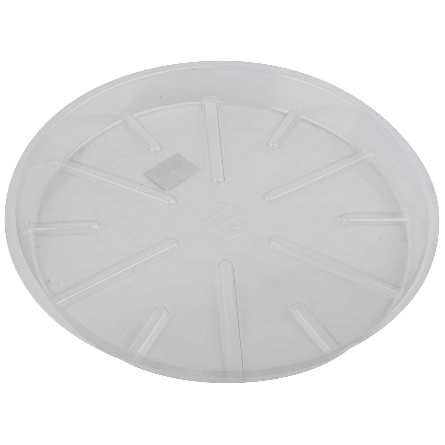 Bond Clear Vinyl Saucer