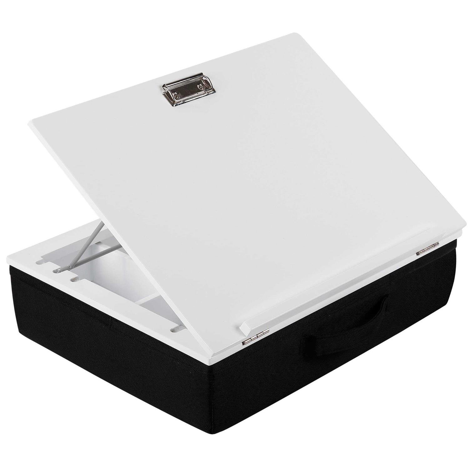 BIRDROCK HOME Lap Desk with Storage and Cushion