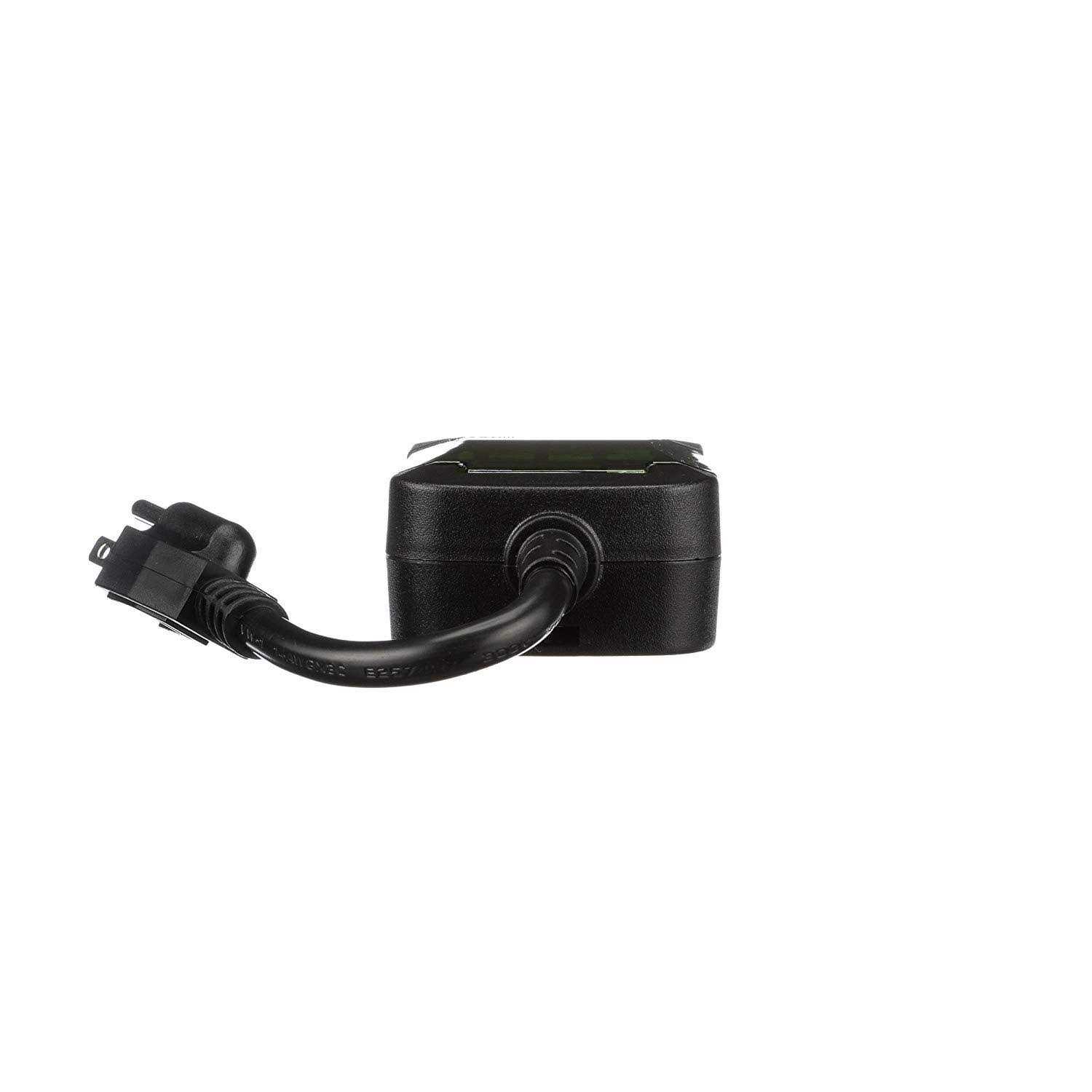 7-Day 2-Outlet Outdoor Digital Outlet Timer 50014WD