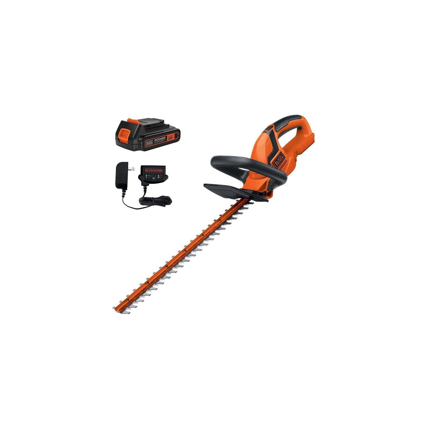 BLACK+DECKER 20V MAX Lithium 22 in. Hedge Trimmer LHT2220