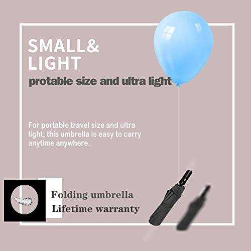 SIEPASA Two Packs Auto Open & Close Small Travel Umbrella Compact for Backpack-Umbrellas for Rain