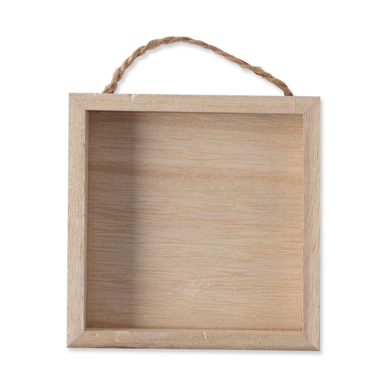 ArtMinds 5 x 5 Wooden Square Shadow Box