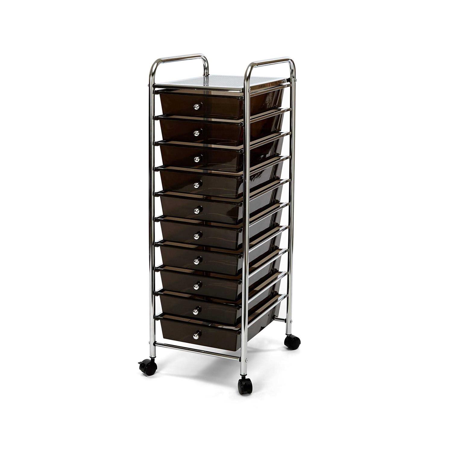 10-Drawer Organizer Cart Seville Classics