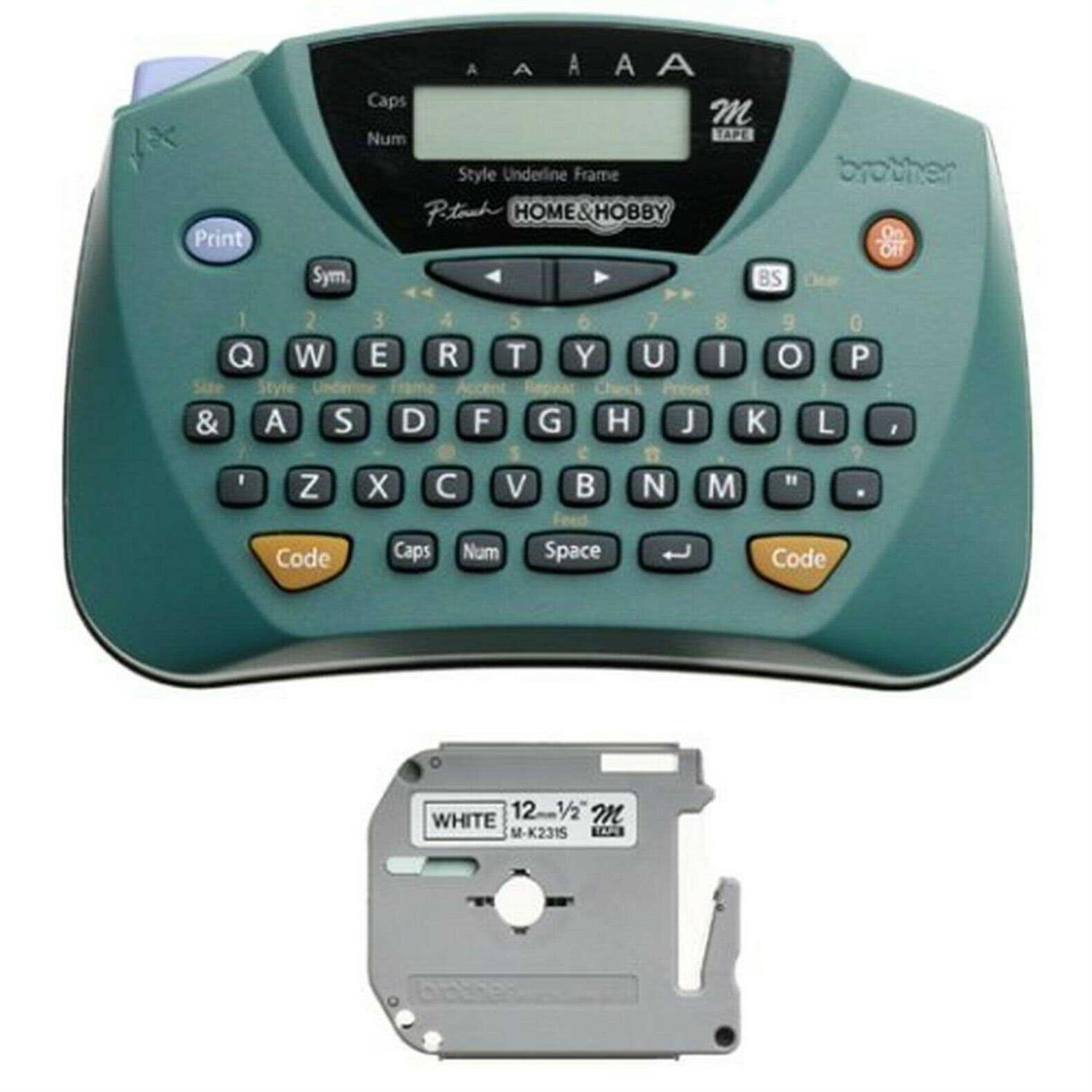 Brother Pt-65 P-Touch Home And Hobby Labeler With Lcd Screen