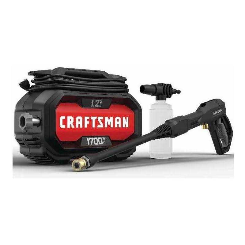 Craftsman 1700 PSI 1.2-Gallon Cold Water Electric Pressure Washer