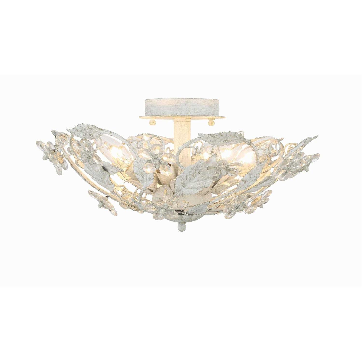 5316 Crystorama Paris Market 6 Light Ceiling Mount