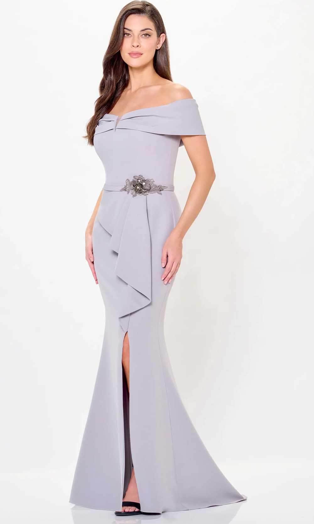 Off Shoulder Evening Gown