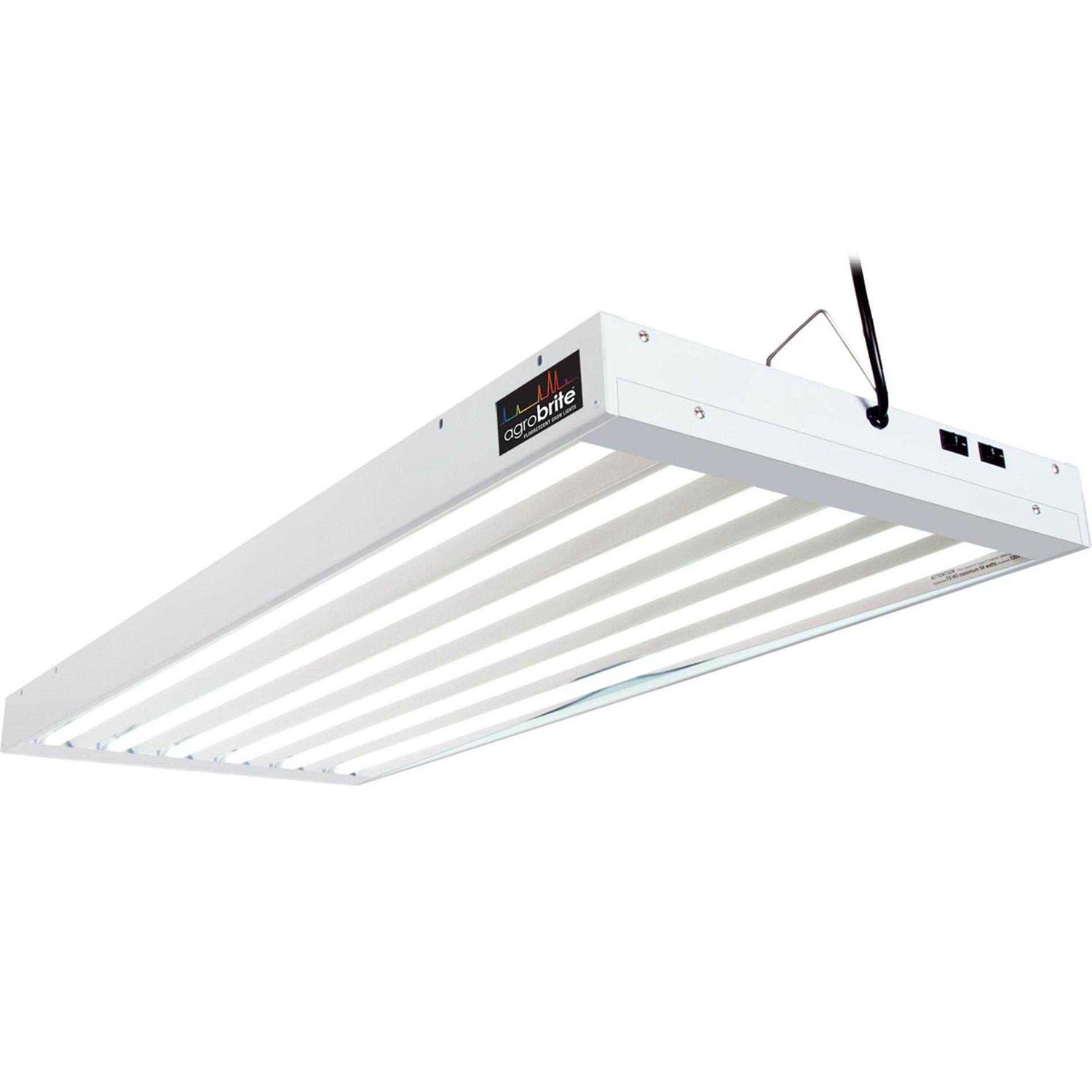 Agrobrite T5 4Ft 6 Tube Fixture w/Bulbs