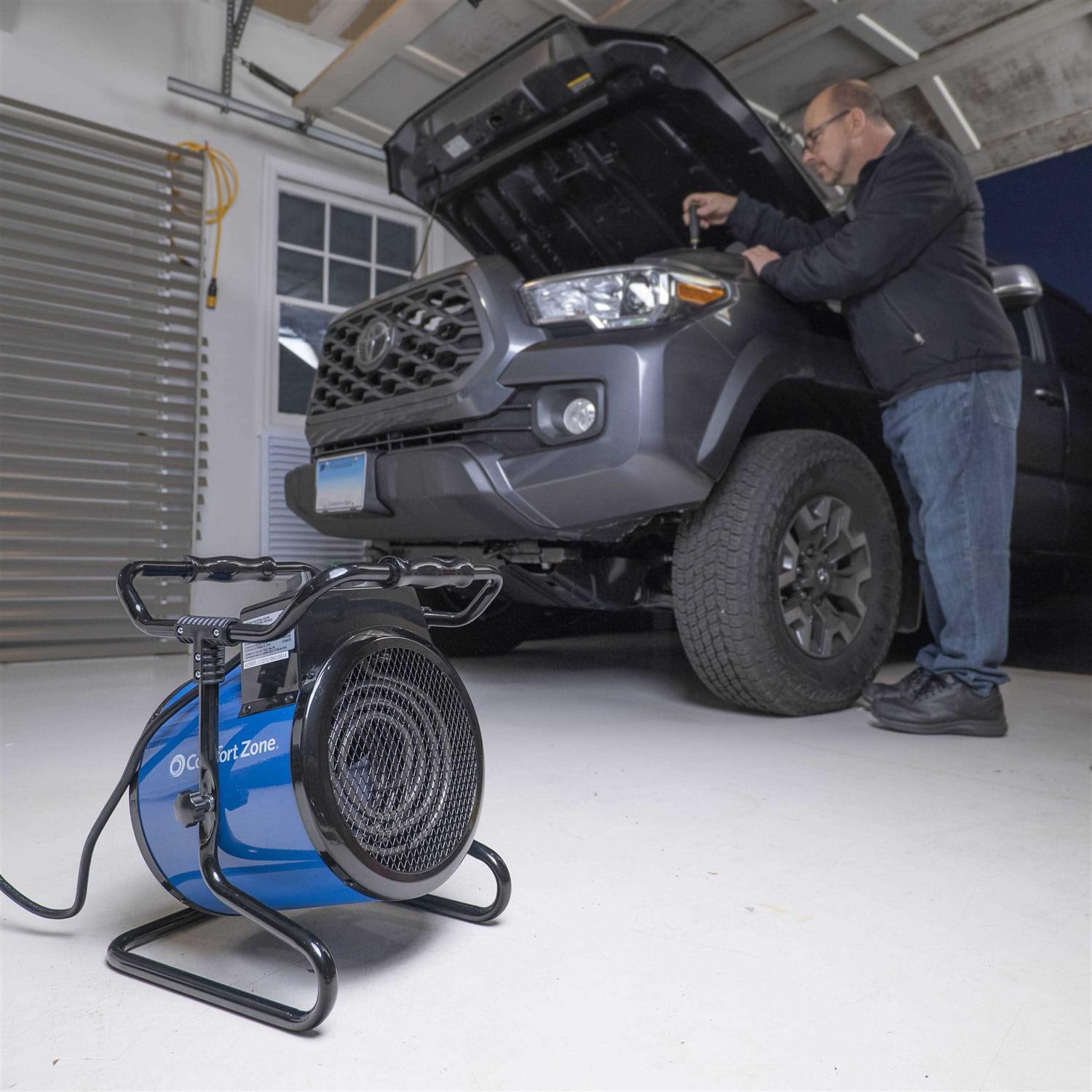 World & Main 240V Comfort Zone Industrial Heater