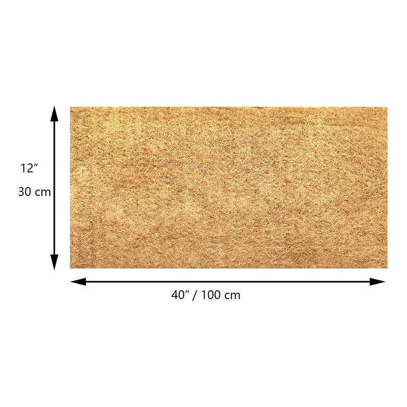 SUNYAY Natural Coco Liner Roll Coconut Coir Liner Sheets Coco Mat for Planter Flower Basket Garden Decoration Animal