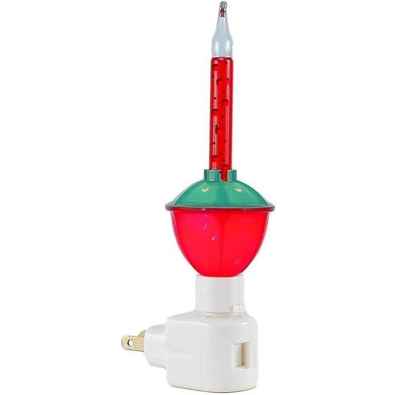 Traditional Christmas Bubble Night Light Novelty Lights