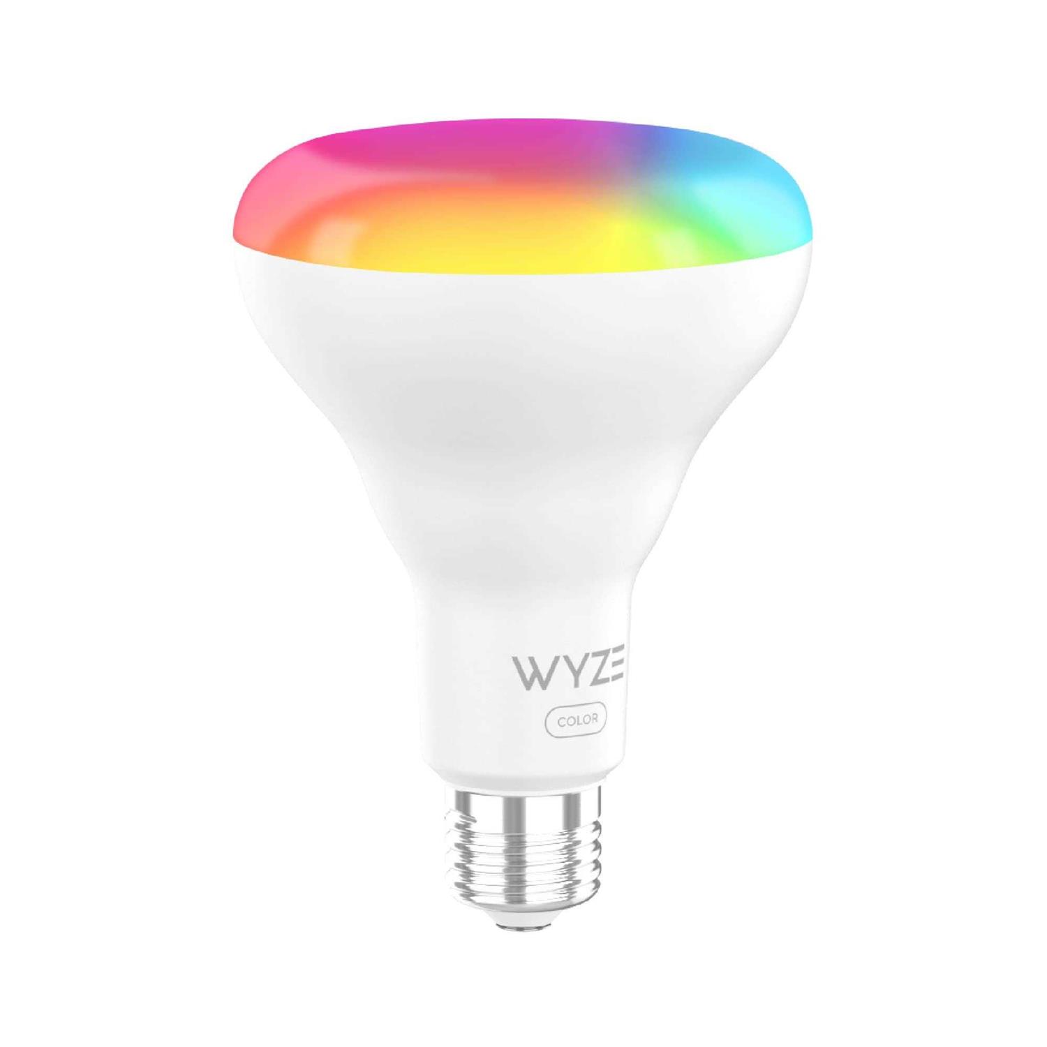 Wyze Color Bulb BR30 Wi-Fi Color Smart Floodlight Bulb