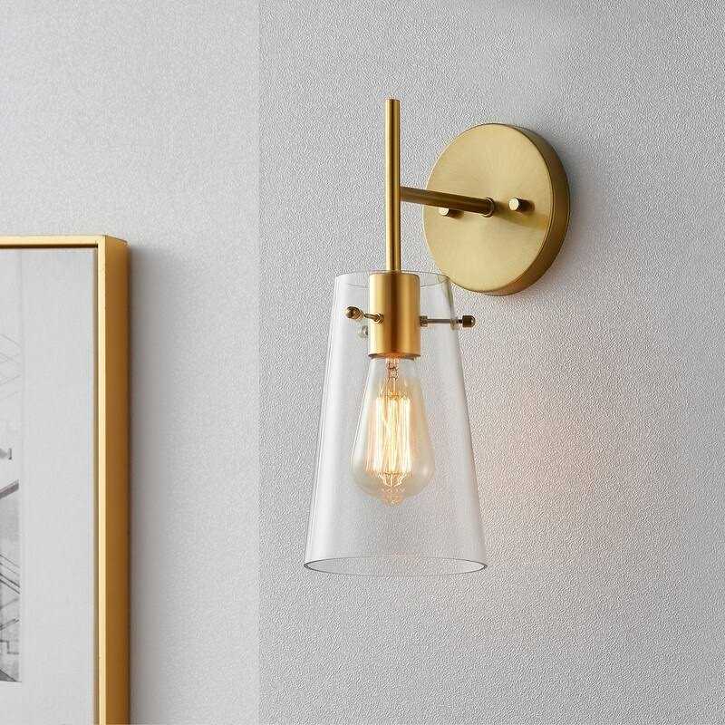 1 Light Dimmable Armed Sconce Kawoti