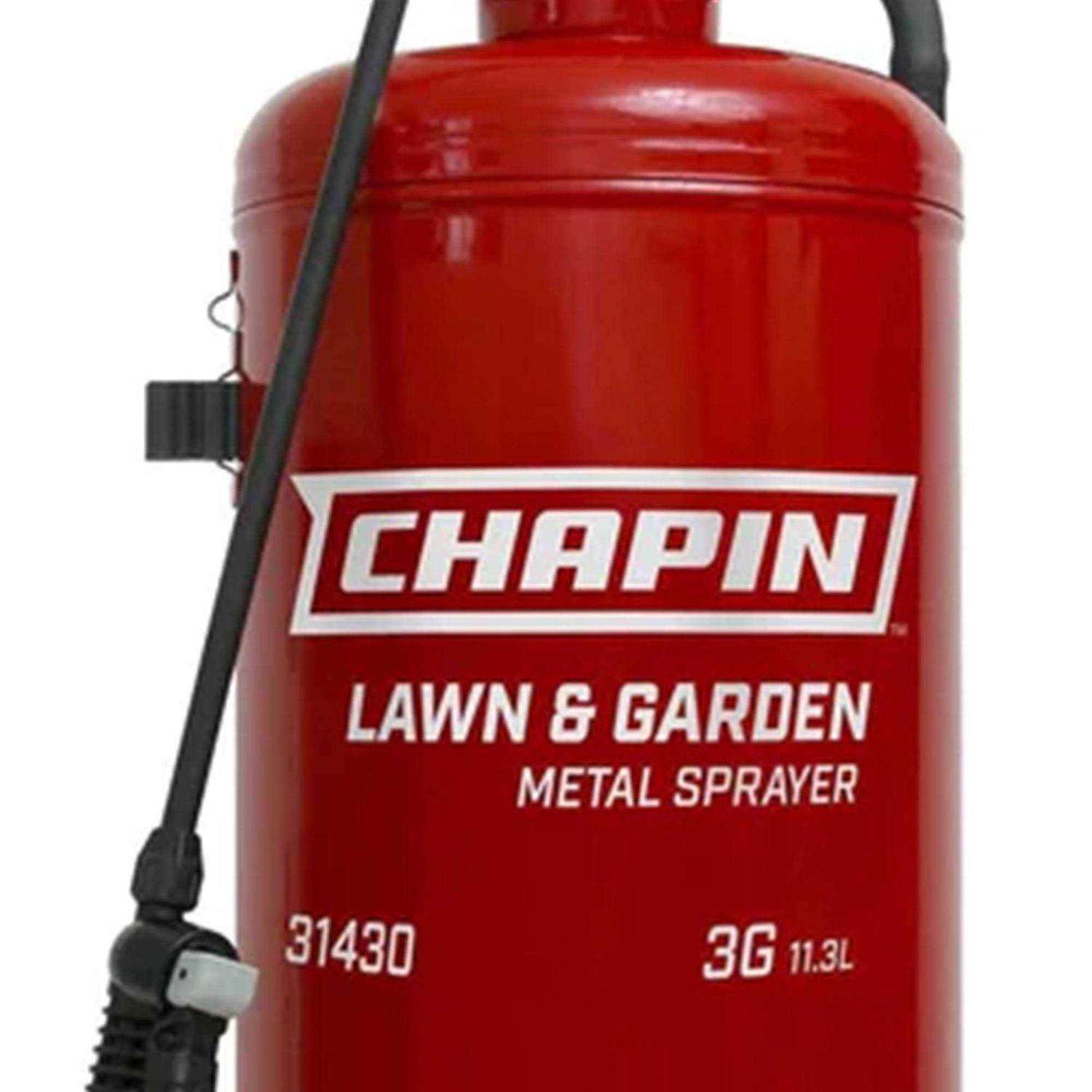 Chapin Lawn Garden Sprayer 3 gal Steel 31430