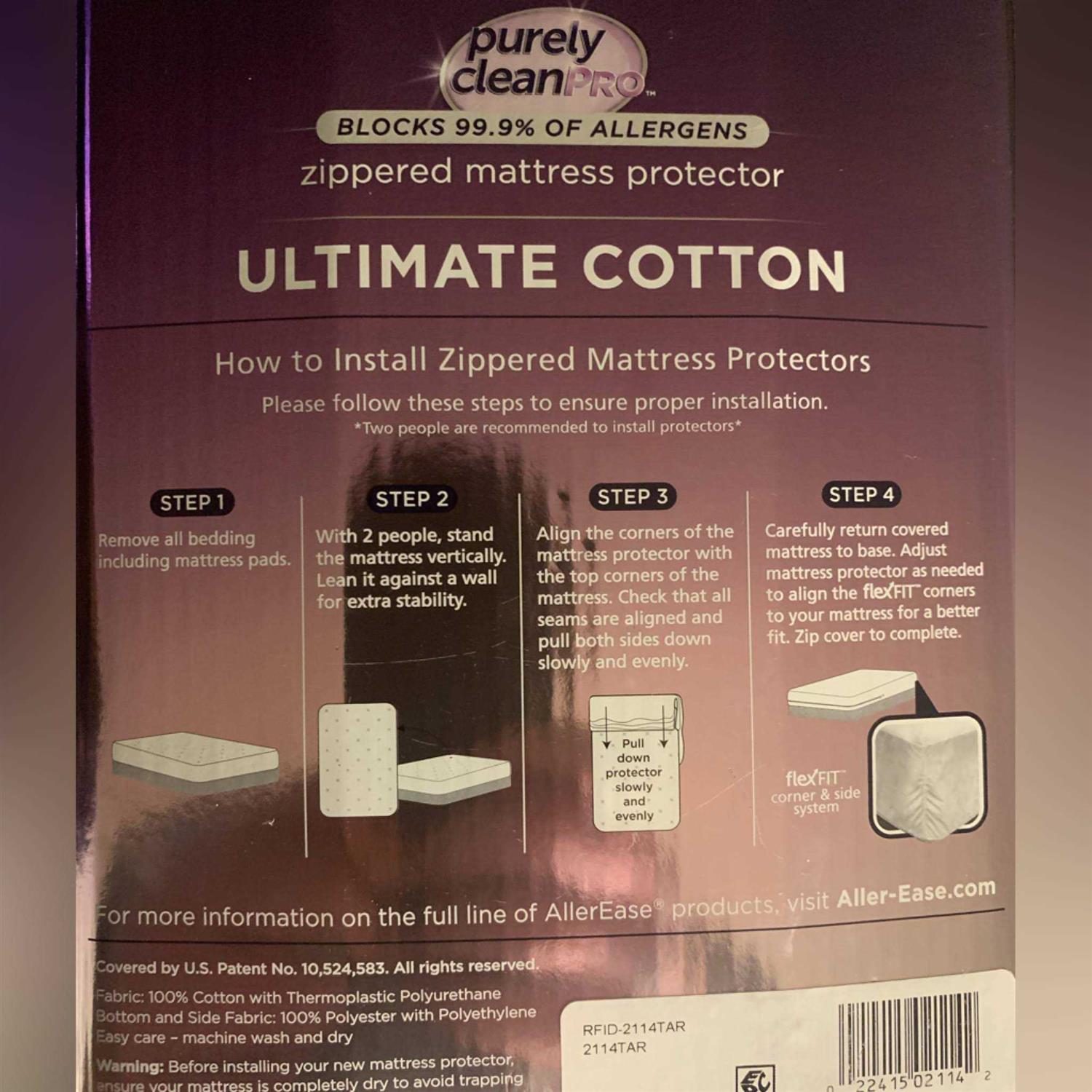 Allerease Ultimate Cotton Mattress Protector