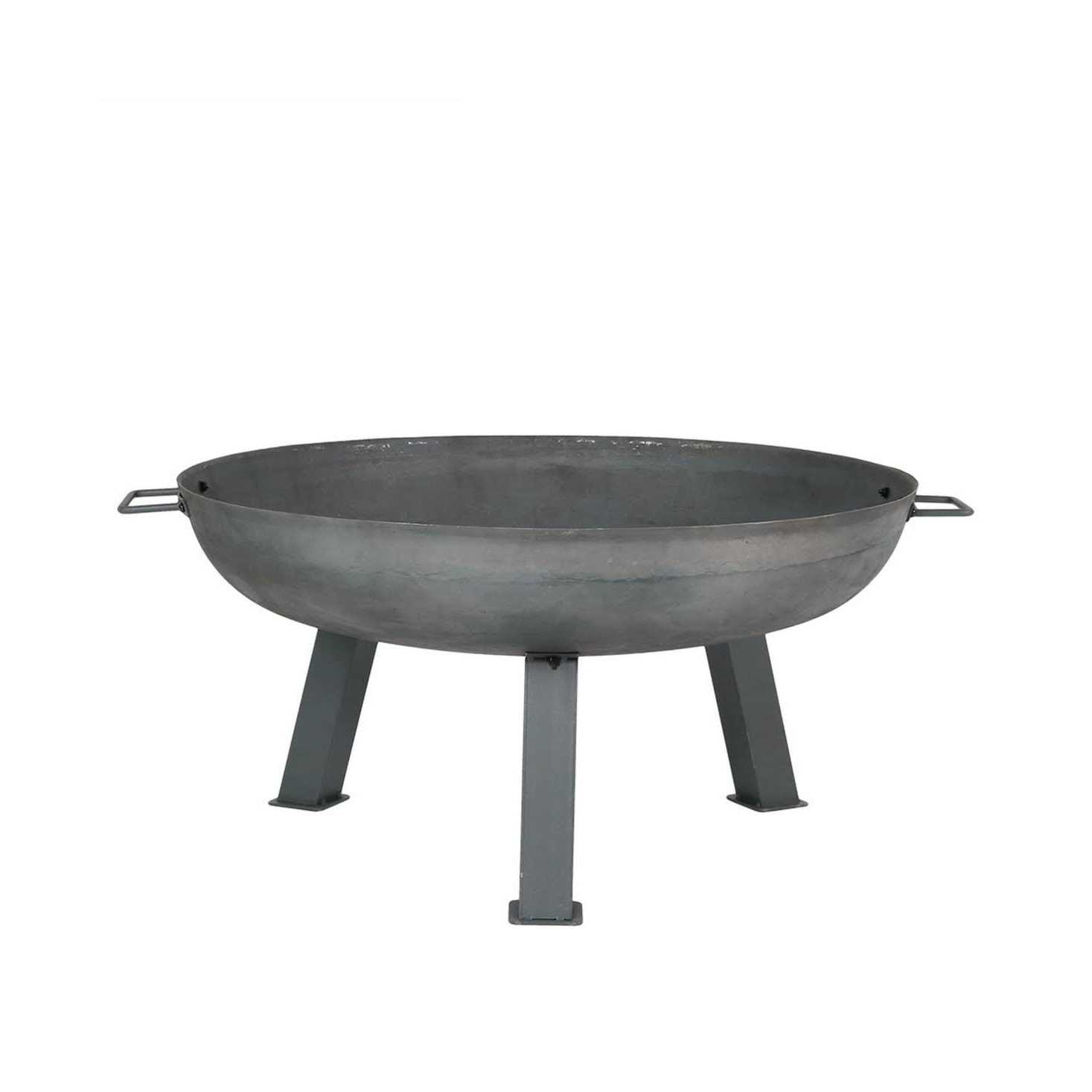Sunnydaze Rustic Cast Iron Fire Pit Bowl