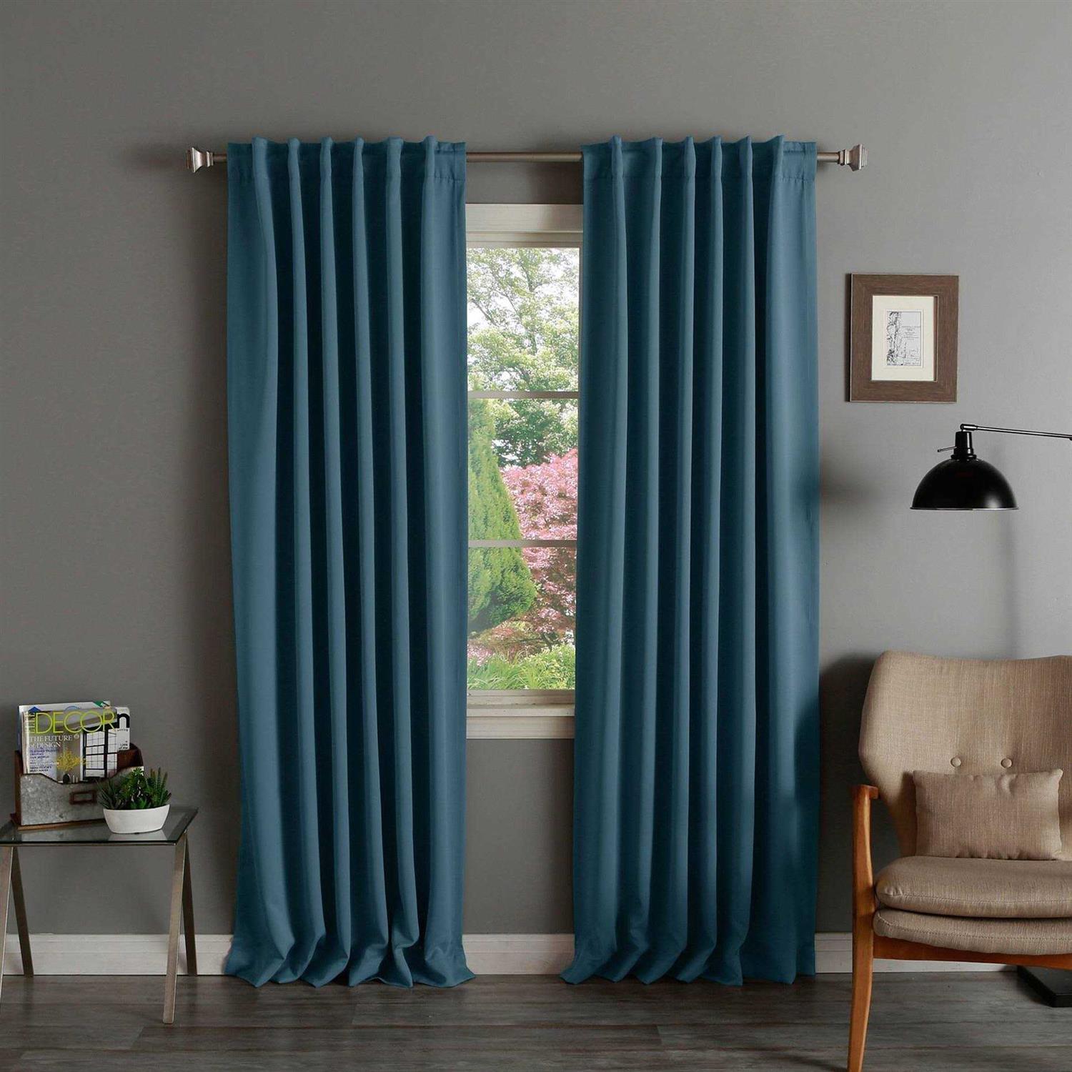 Aurora Home Insulated Thermal Blackout Curtain Panel