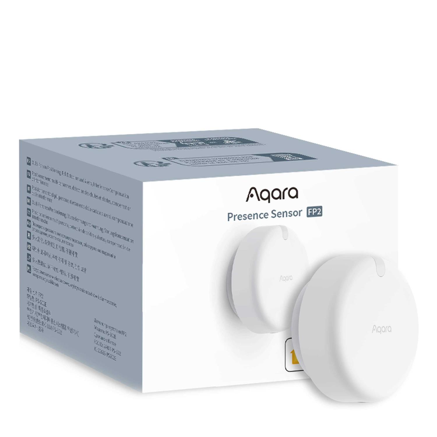 Aqara Presence Sensor Fp2 mmWave Radar Wired Motion Sensor Zone Positioning