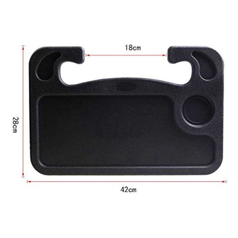 Steering Wheel Tray, Car Table Tray, Steering Wheel Desk And Vehicle Seat Mount Notebook Laptop Eating Desk,Car Food Eating Tray