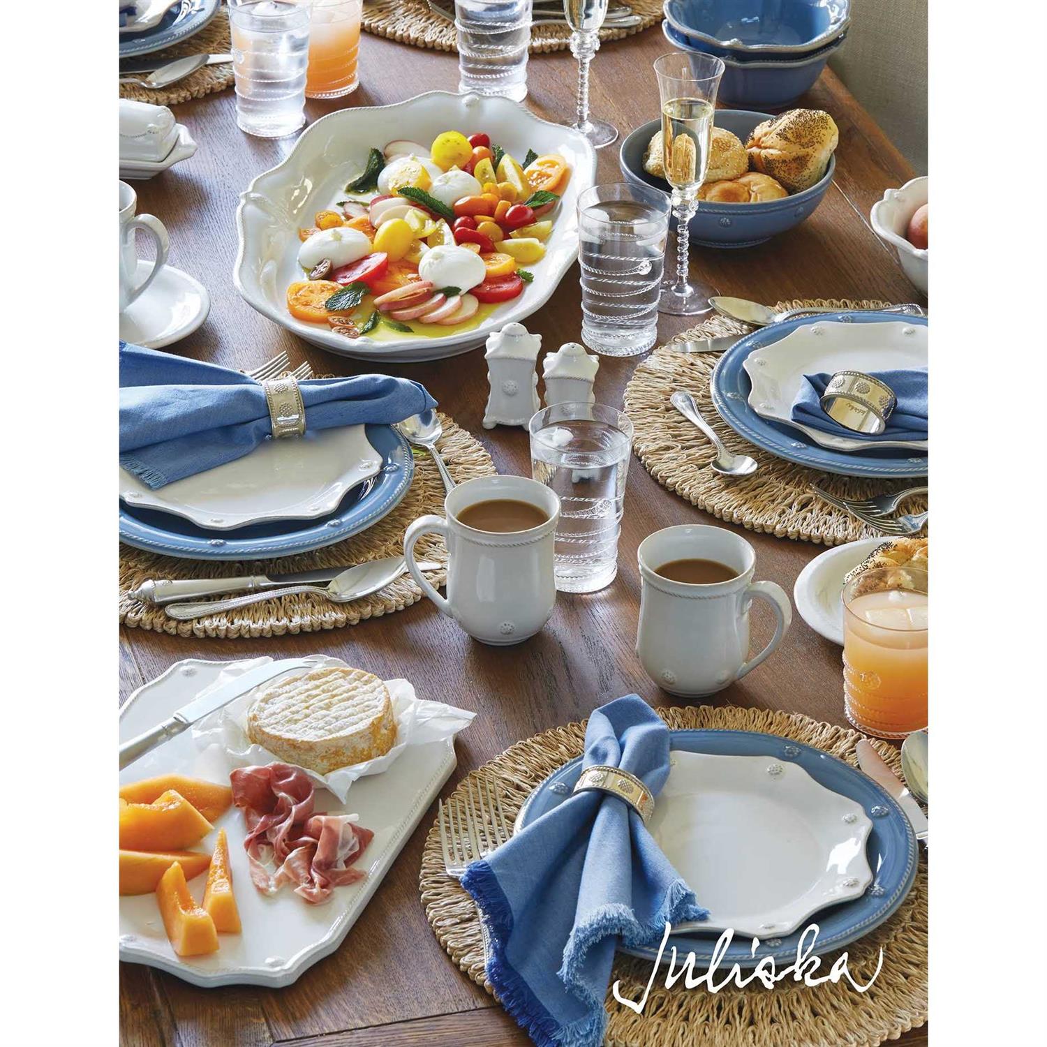 Berry & Thread Planter & Saucer Juliska