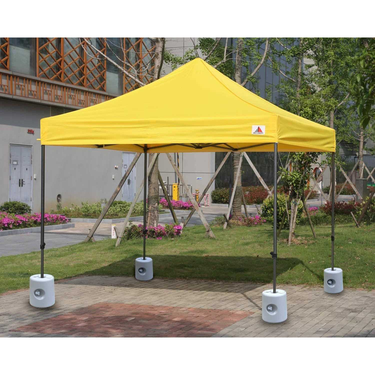 Abccanopy Heavy Duty Drum Weights Fill With Water Or Sand