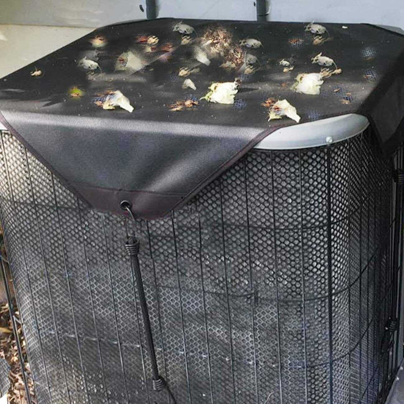 yhslmh Winter Air Conditioner Covers for Outside Units Waterproof Central Cover Sturdy Covers Ac Defender