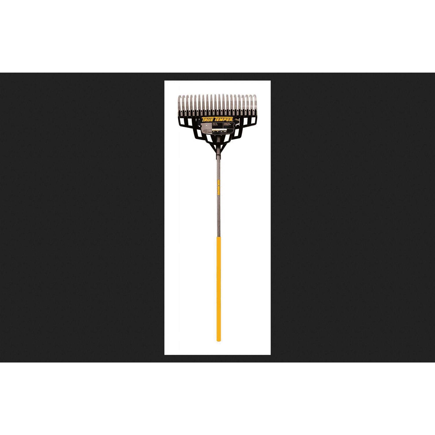 True Temper 65 20-Tine Steel Lawn Rake