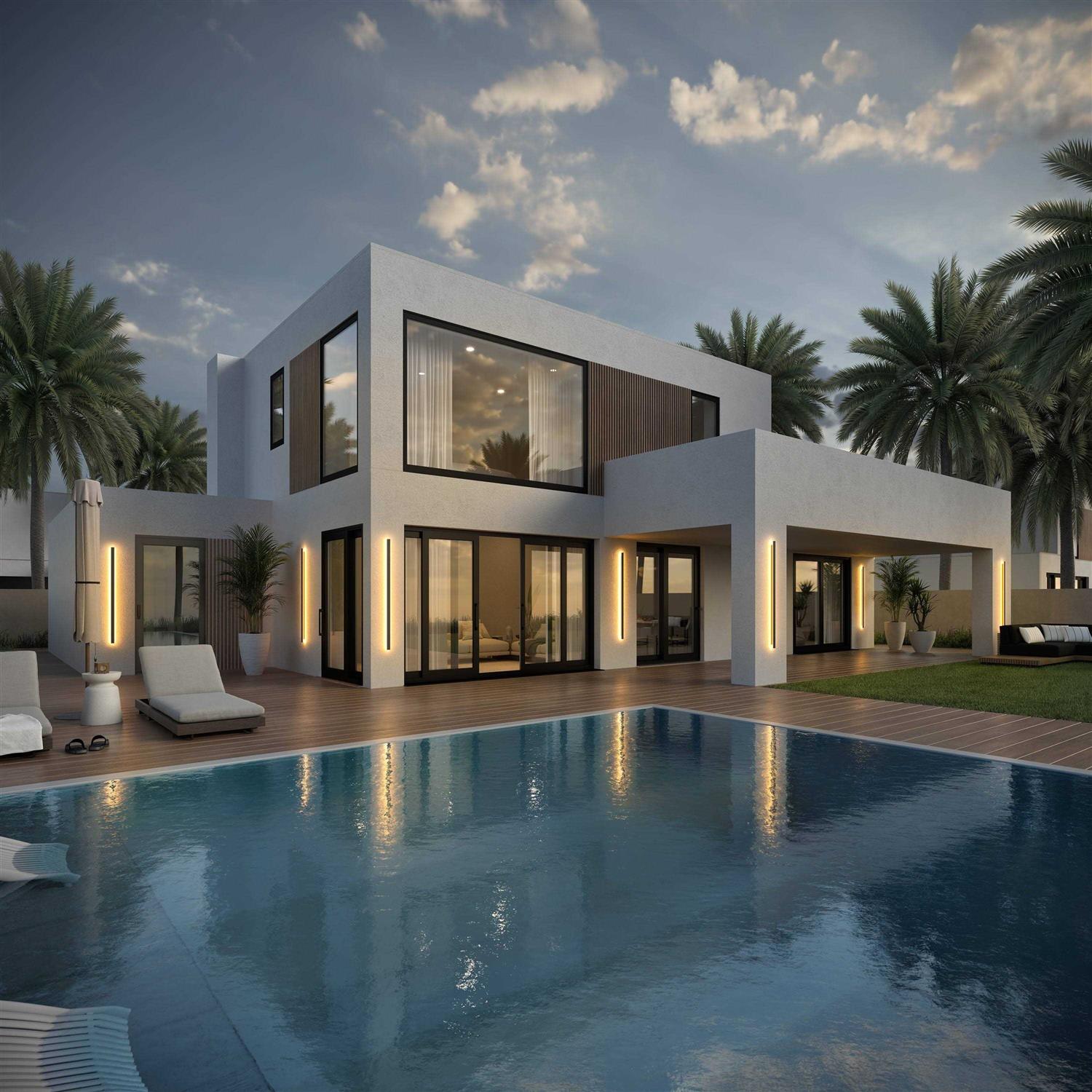 Svelte Outdoor Linear Wall Lamp