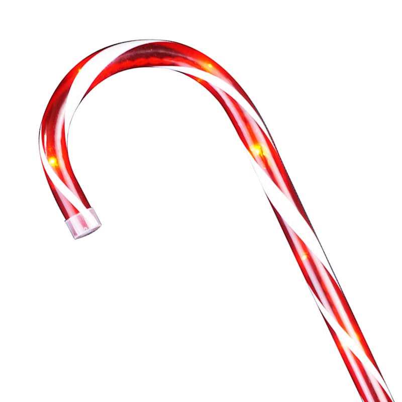 At Home 6-Count Pre-Lit Candy Canes With 54 Lights