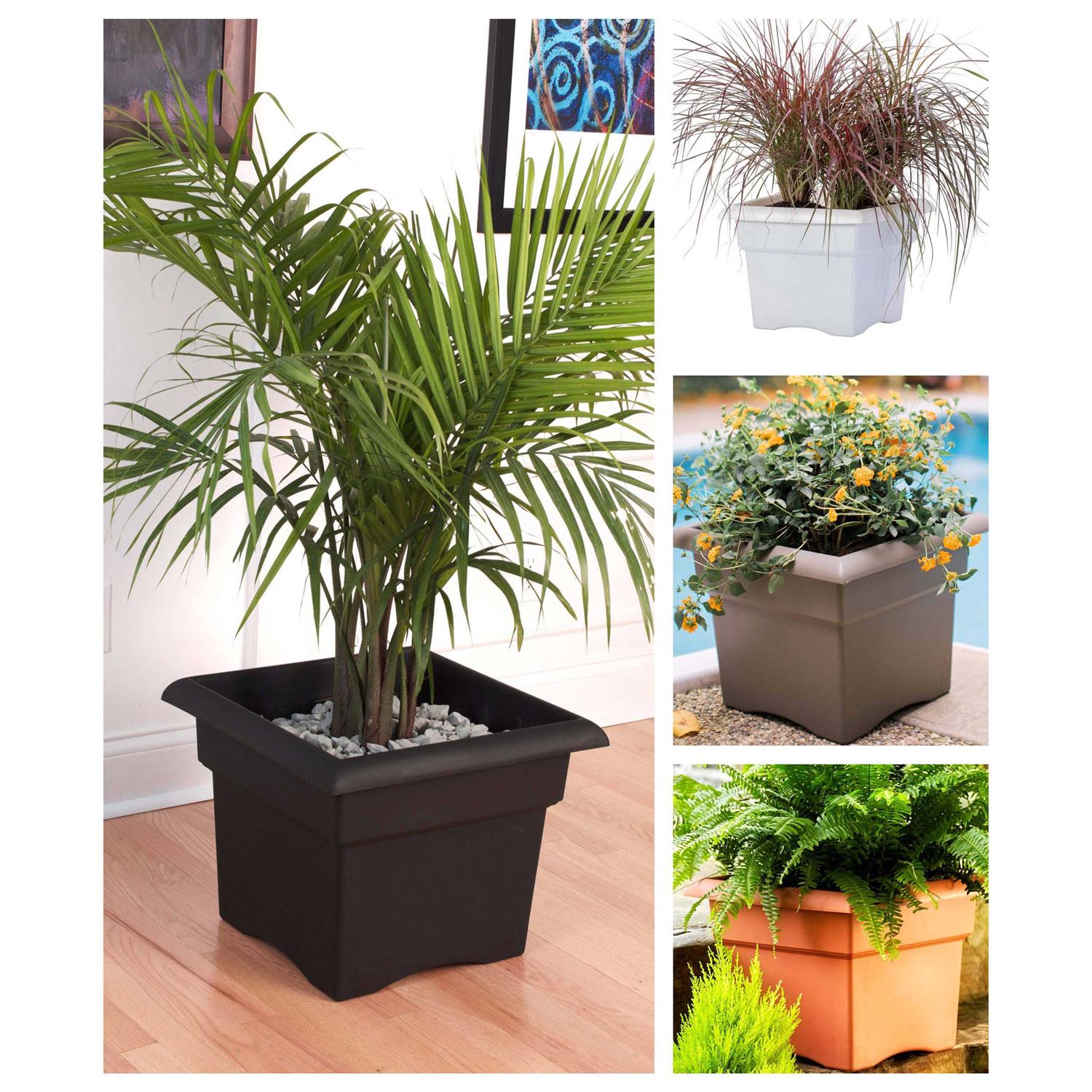 Bloem Deck Box Planter Veranda