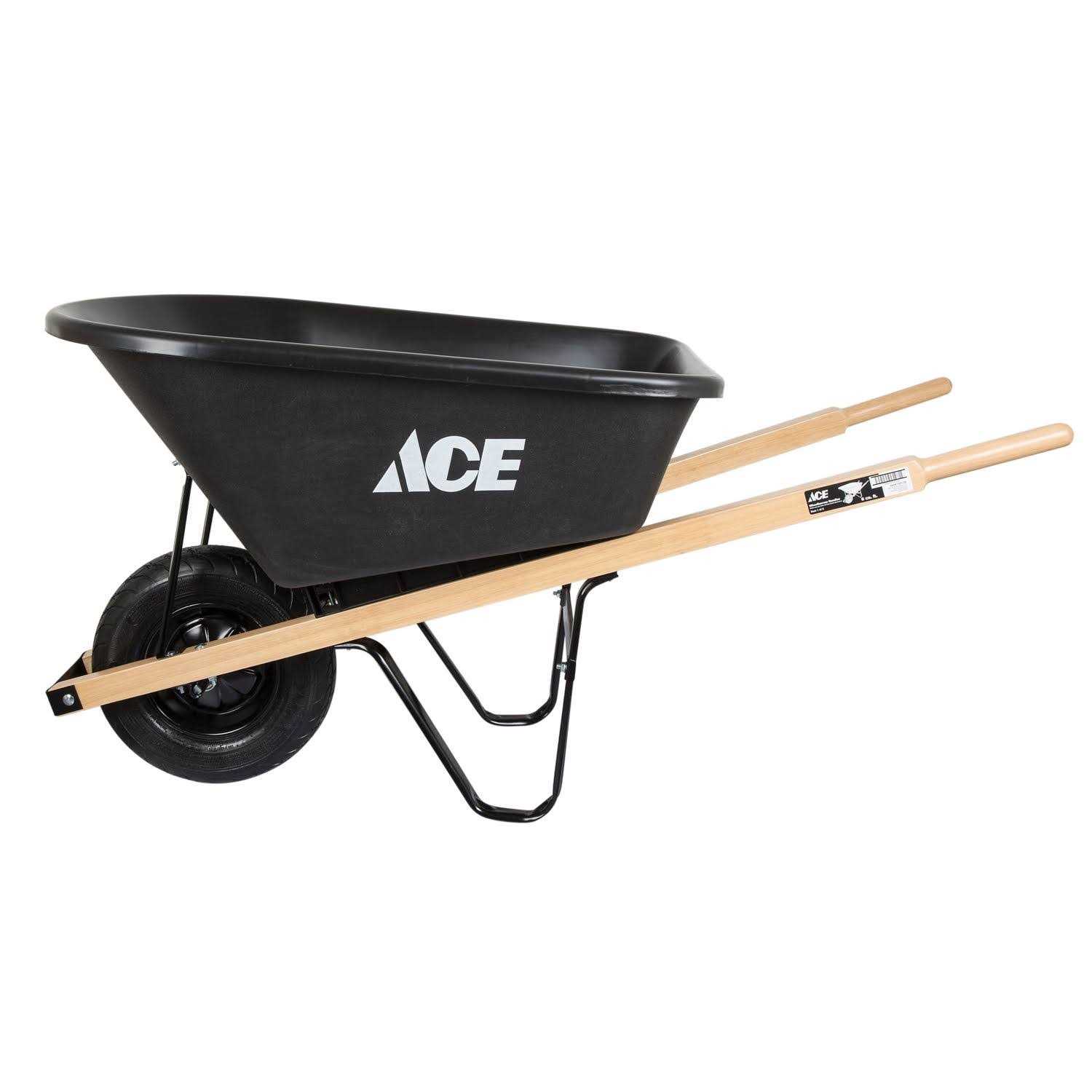 Ace Poly Residential Wheelbarrow 6 cu ft