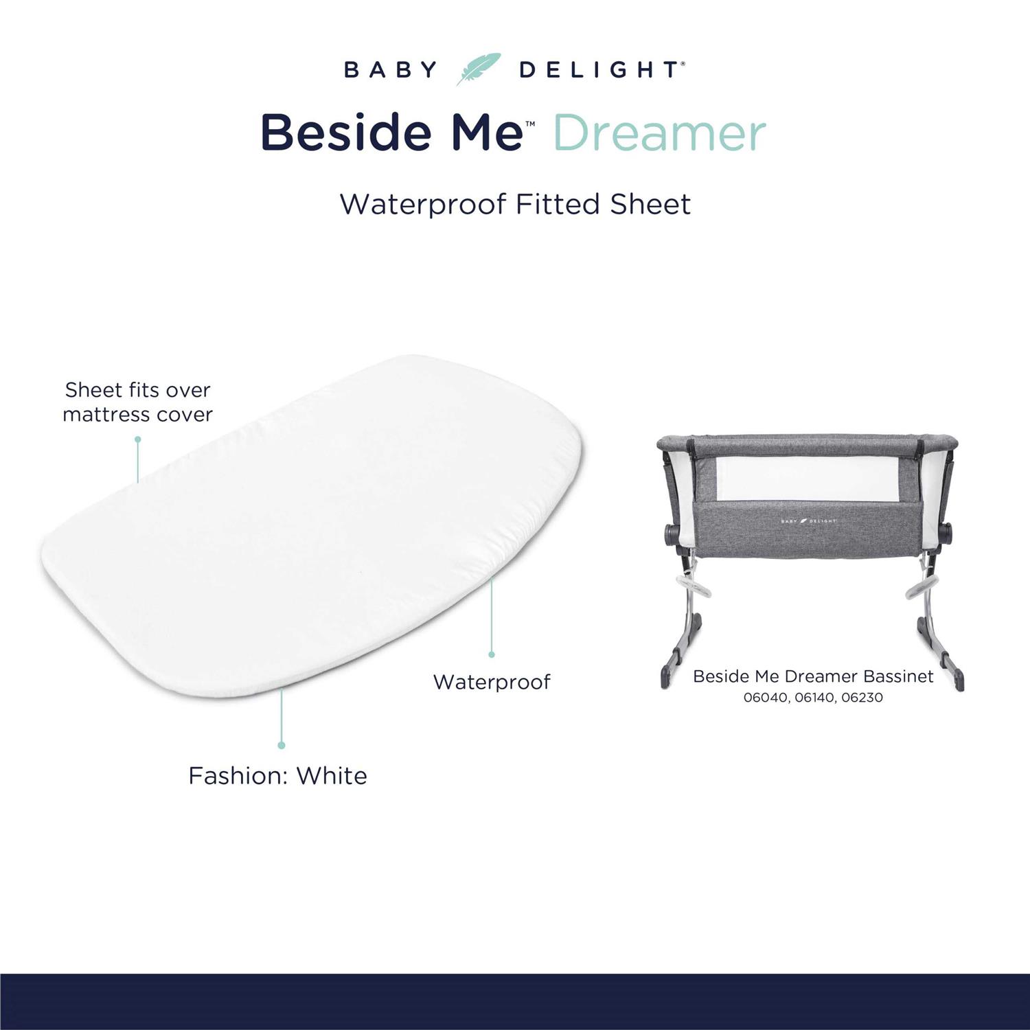 Baby Delight Fitted Bassinet Sheet