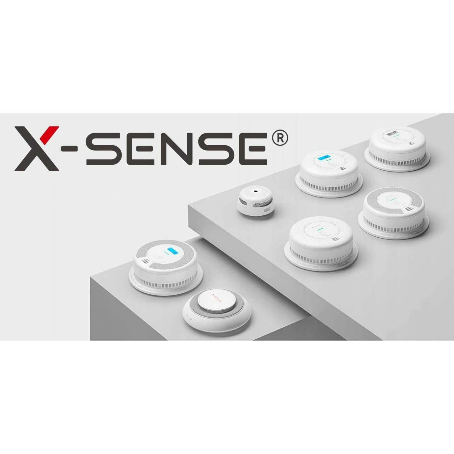 Wireless Interconnected Smoke Detector, X-Sense XS01-WR Smoke and Fire Alarm