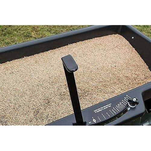 100lb Poly Drop Spreader/Spike Aerator