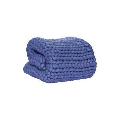 Tranquility 12-lbs. Chunky Knit Weighted Blanket