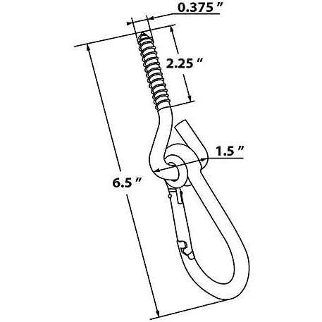 Barn Shed Play Heavy Duty 700 Lb Porch Swing Hanging Chain Kit