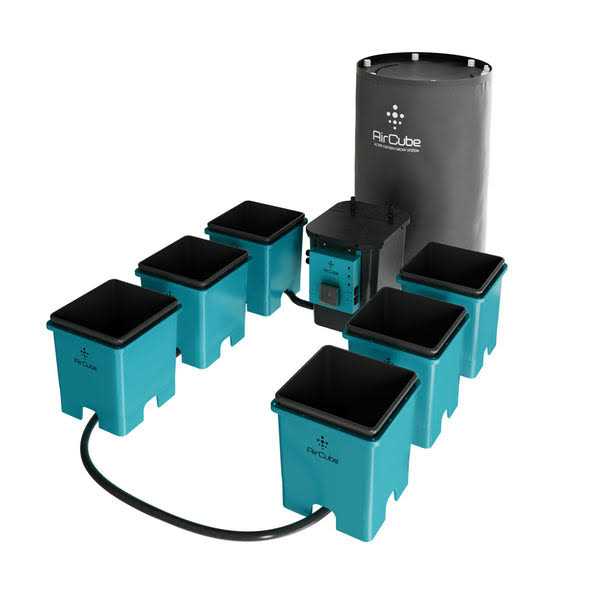 AirCube Site Hydroponic System Active Oxygen Ebb and Flow Grow System