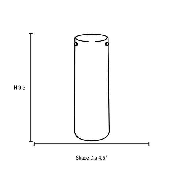 Access Lighting 23132-CLR Clear Pendant Glass Shade