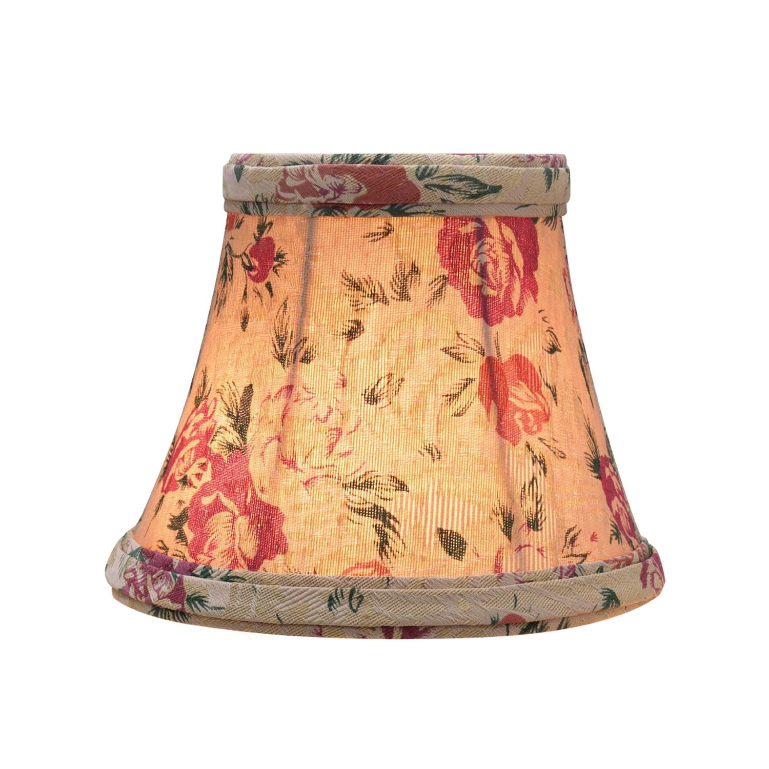 Aspen Creative Bell Chandelier Clip-On Lamp Shade