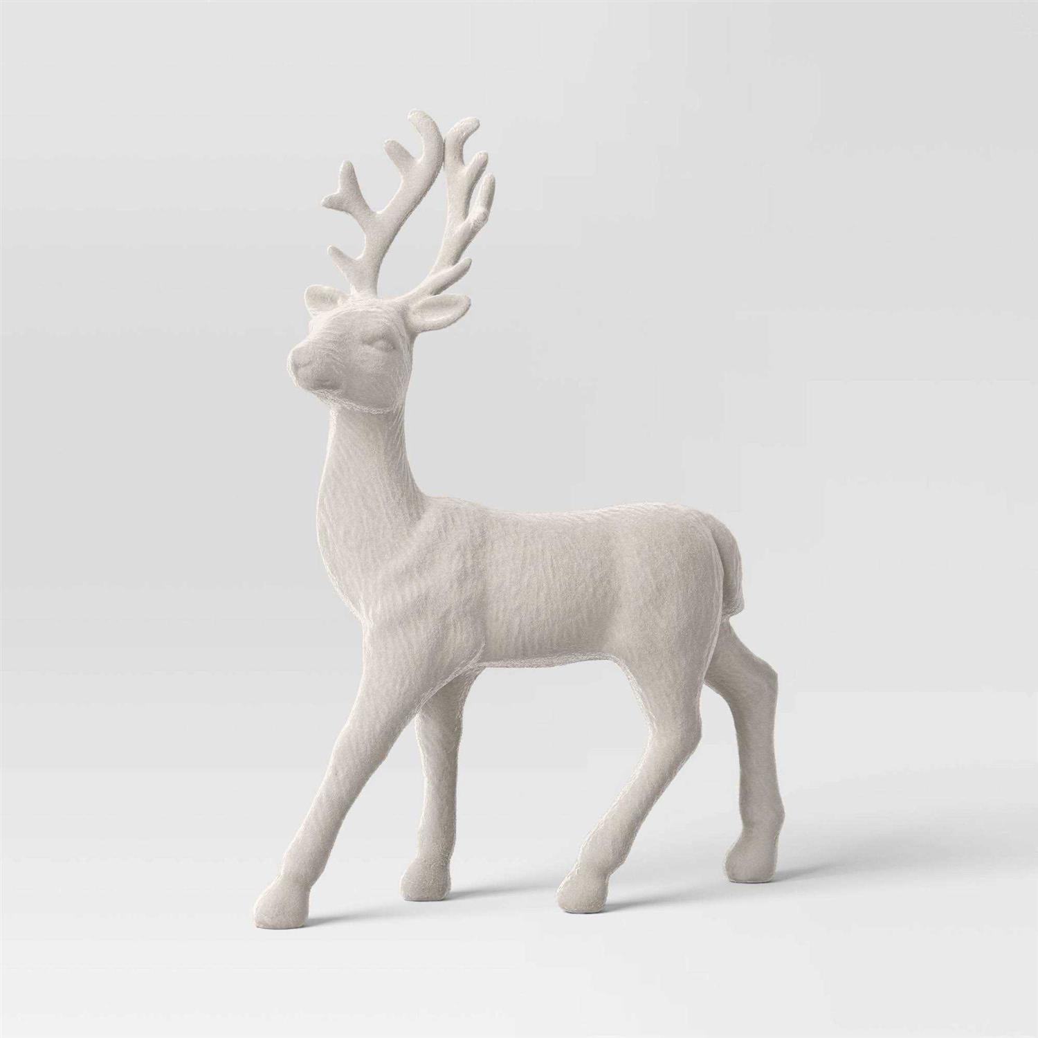 Wondershop 12.5 Standing Deer Animal Christmas Figurine