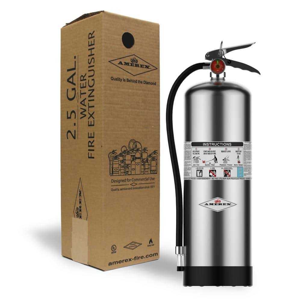Amerex 2 -1/2 Gallon Water Fire Extinguisher