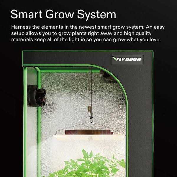 VIVOSUN 200-Watt LED Grow Light with Samsung LM301 Diodes and Brand Driver