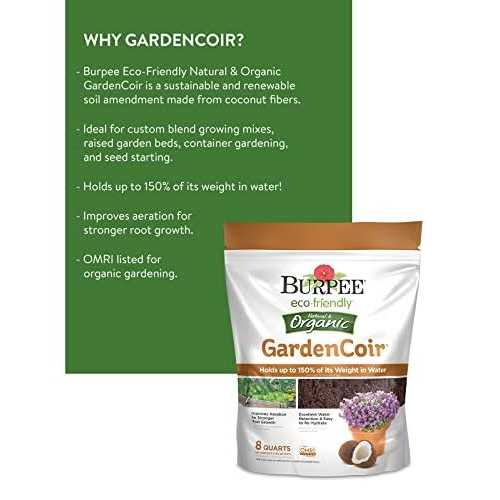 Burpee Eco-Friendly Natural Organic Garden Coir