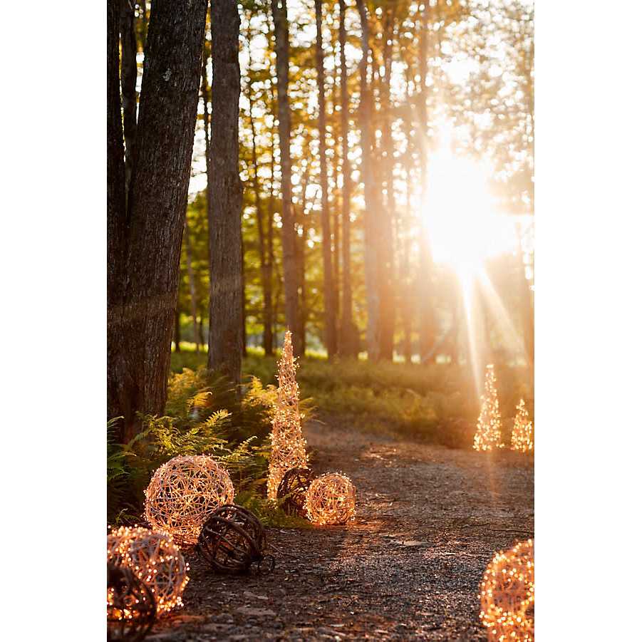 Terrain Stargazer Illuminated Led Vine Sphere